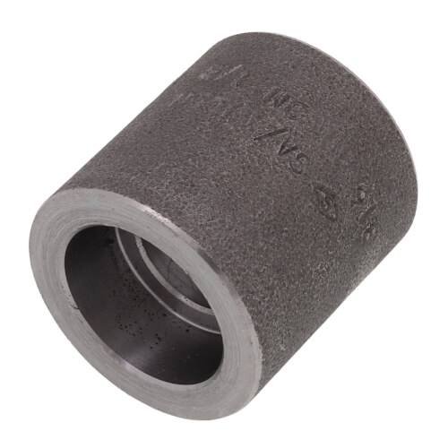 Main product image of 1/2" 3000# A105N Carbon Steel Socket Weld Half Coupling