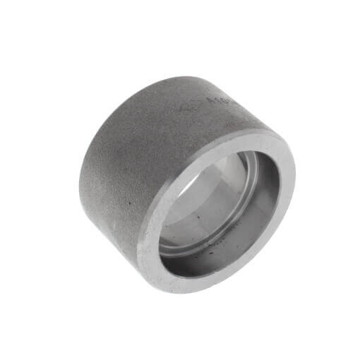 Main product image of 1-1/2" x 1" 3000# A105N Carbon Steel Socket Weld Reducer Coupling