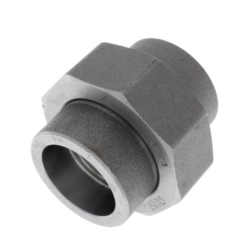 Main product image of 1" 3000# A105N Carbon Steel Socket Weld Union