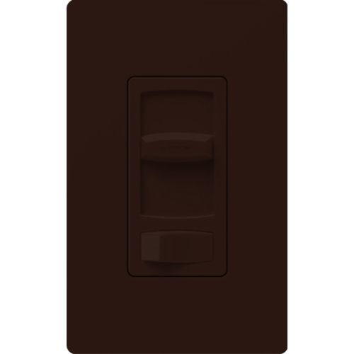 Main product image of Skylark Contour Dimmer Switch, 1000W Incand./Halogen or 600VA MLV, 1 Pole/3-Way, 120V, Brown,