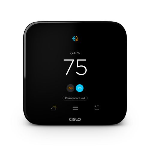 Main product image of Smart Touchscreen Thermostat (Black)