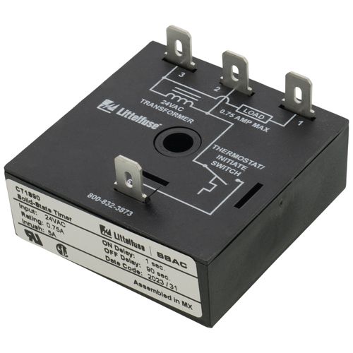 Main product image of CT Series 1 sec. Delay-on-Make & 90 sec. Delay-on-Break Time Delay (24V)