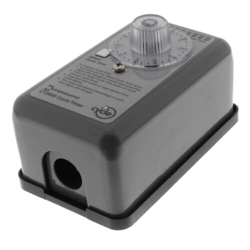 Field Adjustable Percentage Cycle Time Switch, 20A, SPST (120-240V)