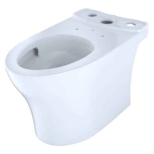 Main product image of Aquia IV 1G 1.0/0.8 gpf Elongated Toilet Bowl Only w/ Cefiontect, Standard Height (Cotton White)