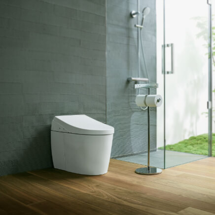 Main product image of Neorest AH 1.0/0.8 gpf Dual Flush One-Piece Elongated Universal Height Toilet Bowl Only, Cefiontect (Cotton White)