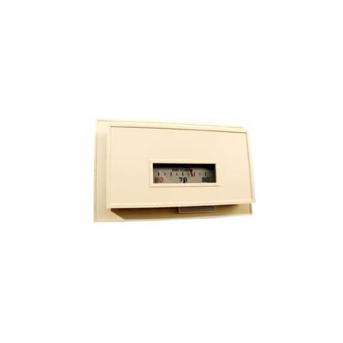 Main product image of Dual Setpoint Direct/Reverse Acting Horizontal °F Thermostat for Heating and Cooling (55° to 85°F)