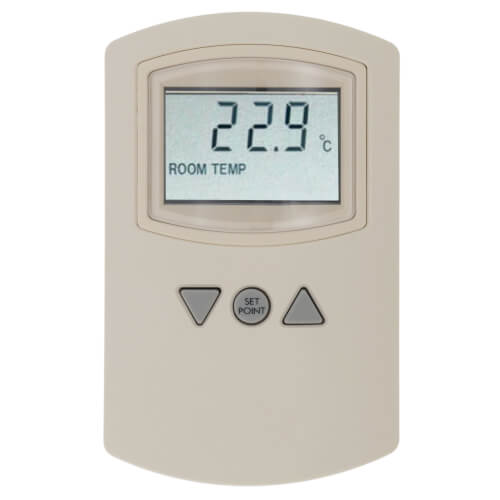 Main product image of Single-Setpoint, Direct Acting Electronic Modular Room Thermostat (60° to 85°F)