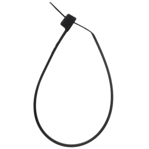 Main product image of 6" Nylon Standard Cable Ties, UV Black (Pack of 100)