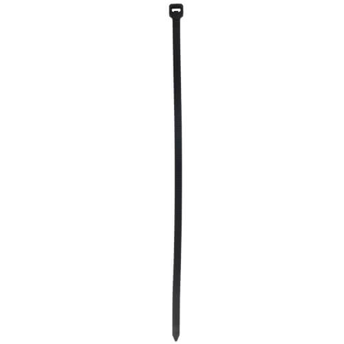 Main product image of 6" Nylon Standard Cable Ties, UV Black (Pack of 100)