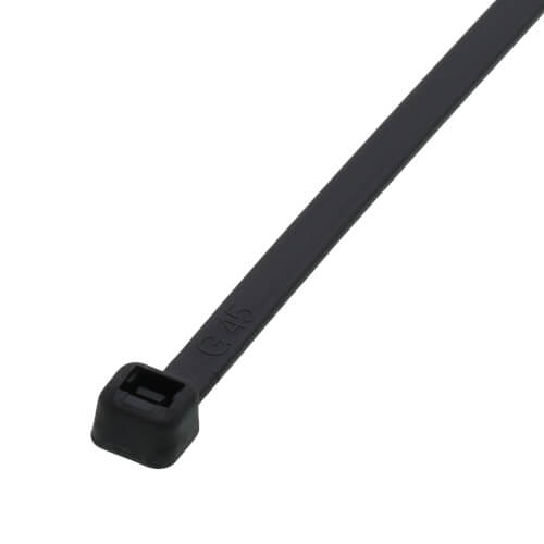 Main product image of 11" Nylon Standard Cable Ties, UV Black (Pack of 100)