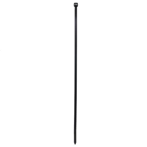 Main product image of 11" Nylon Standard Cable Ties, UV Black (Pack of 100)