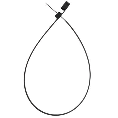 Main product image of 11" Nylon Screw Mount Cable Ties, UV Black (Pack of 100)