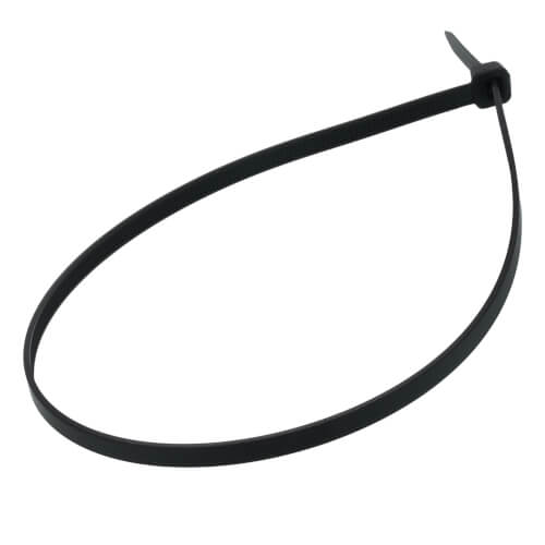Main product image of 14" Nylon Standard Cable Ties, UV Black (Pack of 100)