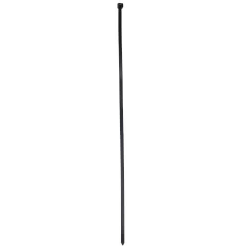 Main product image of 24" Nylon Heavy-Duty Cable Ties / Duct Straps, UV Black (Pack of 50)