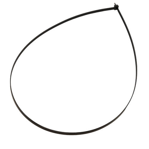 Main product image of 48" Nylon Heavy-Duty Cable Ties / Duct Straps, UV Black (Pack of 25)