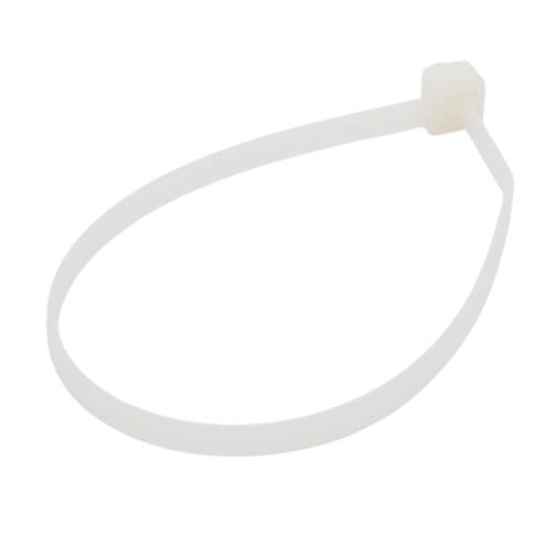 Main product image of 8" Nylon Standard Cable Ties, Natural (Pack of 100)