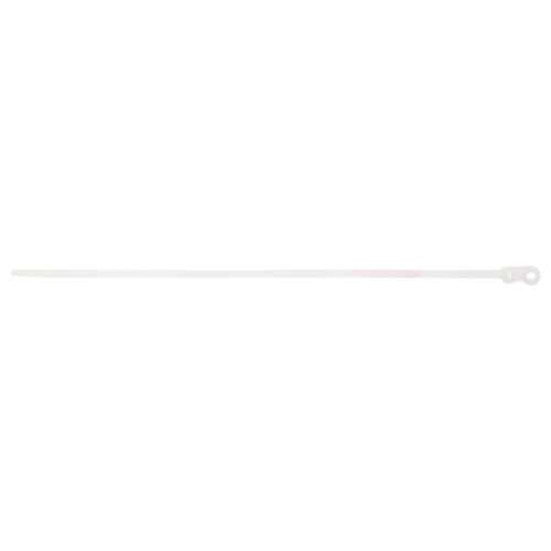 Main product image of 11" Nylon Screw Mount Cable Ties, Natural (Pack of 100)