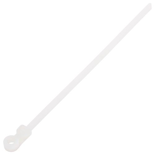 Main product image of 11" Nylon Screw Mount Cable Ties, Natural (Pack of 100)