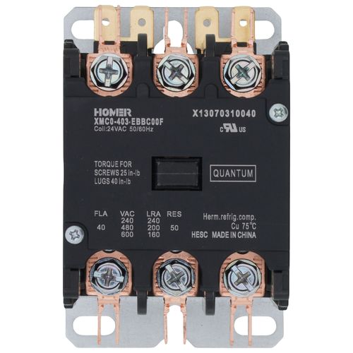 Main product image of Contactor - 40 Amp, 3 Pole, 24V, CTR01349