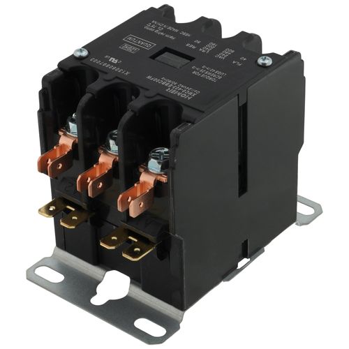 Main product image of 40A 3 Pole 24V Contactor w/ Slotted and Hex Head Washer, CTR03023