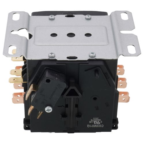 Main product image of 40A 3 Pole 24V Contactor w/ Slotted and Hex Head Washer, Auxiliary, A2L Micro Switch, CTR03027