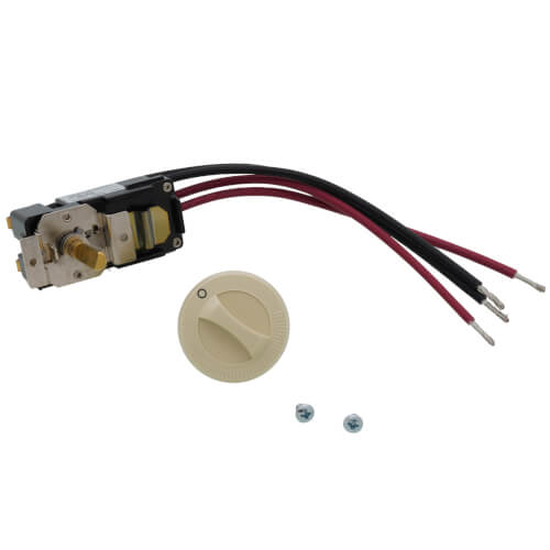 Main product image of Double Pole Field Mount Thermostat for Com-Pak Plus Heaters (Almond)