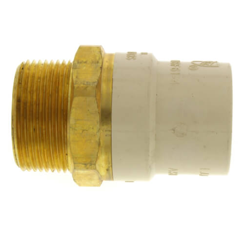 Main product image of 1-1/4" CPVC x Male Brass Adapter (Lead Free)