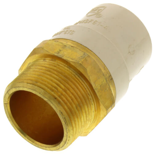 Main product image of 1-1/4" CPVC x Male Brass Adapter (Lead Free)
