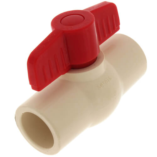 3/4" CPVC Ball Valve (Solvent)