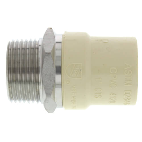 Main product image of 1" CPVC x Male Stainless Steel Adapter (Lead Free)