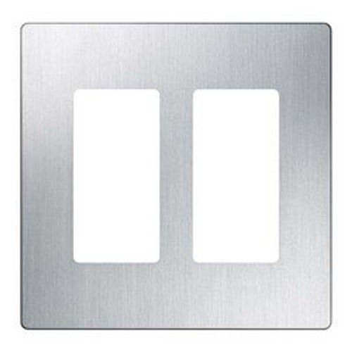 Main product image of 2-gang Claro Stainless Steel
