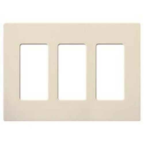 Main product image of Claro Wall Plate 3 Gang (Light Almond)