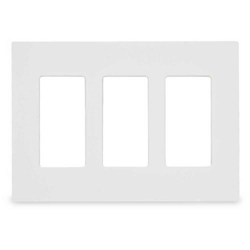 Main product image of Claro Wall Plate 3 Gang 24 Pack (White)