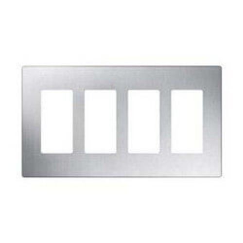 Main product image of 4-gang Claro Stainless Steel