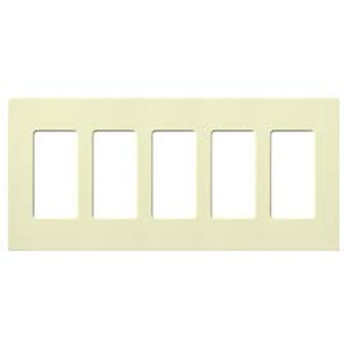 Main product image of Claro Wall Plate 5 Gang (Almond)