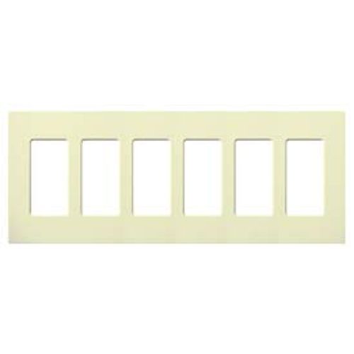 Main product image of Claro Wall Plate 6 Gang (Almond)