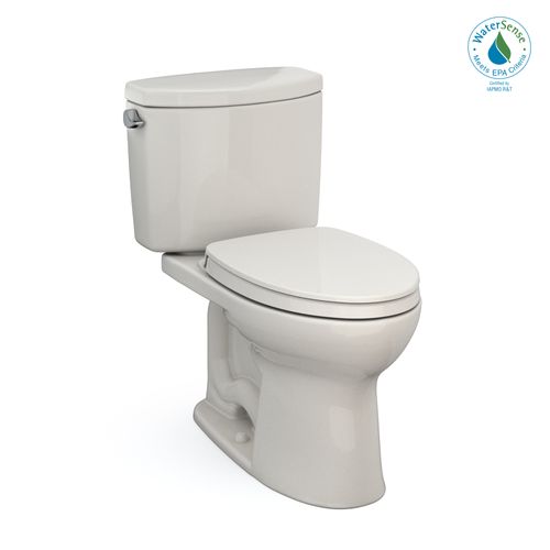 Main product image of MS454124CEFG#12 Drake II 2-Piece Elongated 1.28 GPF Universal Height Toilet w/ CEFIONTECT & SS124 Softclose Seat, Washlet+ Ready (Sedona Beige)