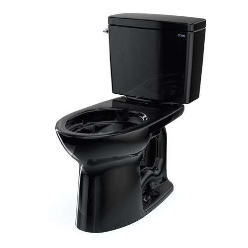 Main product image of CST776CEF#51 Drake 2-Piece Elongated 1.28 GPF Universal Height Tornado Flush Toilet (Ebony)