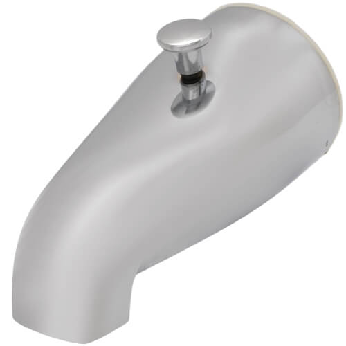 Main product image of 5-1/4" Chrome Plated Zamak Diverter Spout (3/4" x 1/2" FIP Base Conn.)