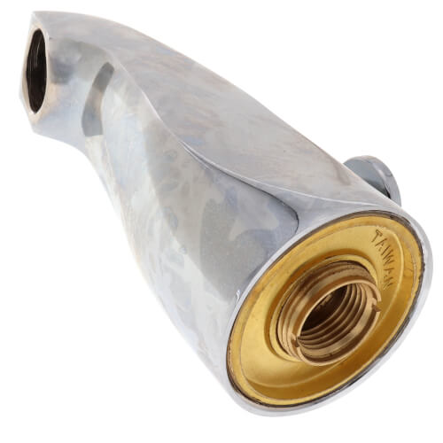 5-1/4" Chrome Plated Brass Diverter Spout (3/4" x 1/2" FIP Base Conn.)