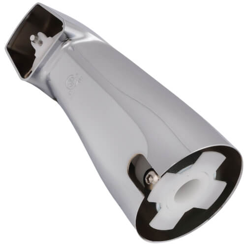 5-3/8" Chrome Plated Zamak Diverter Spout (1/2" CTS Base Conn.)