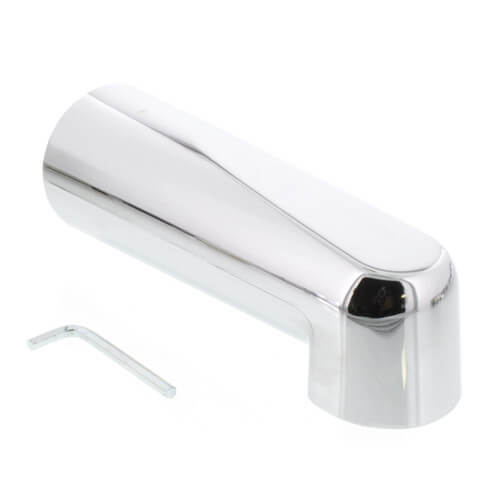 Main product image of 7" Chrome Plated Tub Spout (1/2" CTS Slide Conn.)