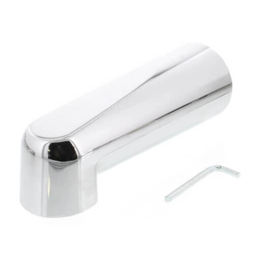 Main product image of 7" Chrome Plated Tub Spout (1/2" CTS Slide Conn.)