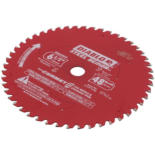 Main product image of 6-1/2" Steel Demon Metal Cutting Saw Blade w/ 48 TCG Teeth