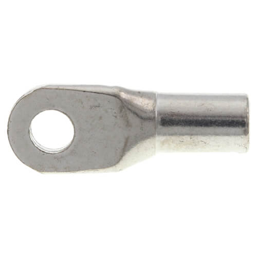 Main product image of #10 Bolt Hole Non-Insulated Tubular Copper Ring Terminal, 8/8AN Wire Range
