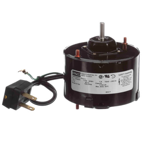 Main product image of 1-Speed 1500 RPM 1/100 HP CCW Motor (115V)