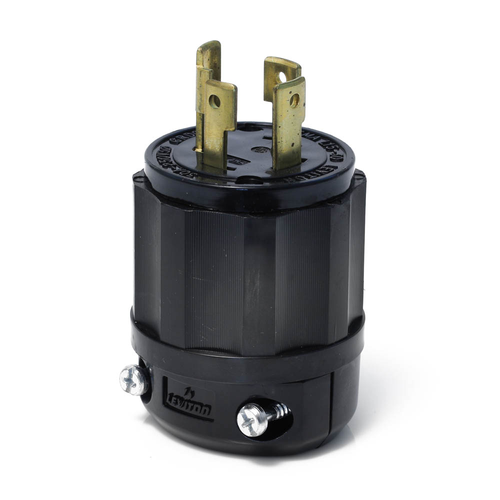 Main product image of Locking Plug, 30A, 250V All Black