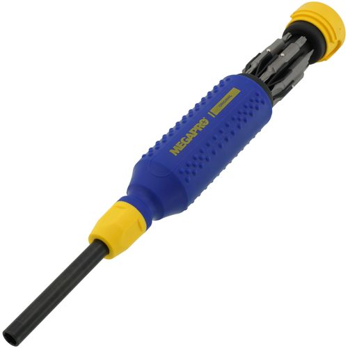 Main product image of 15-in-1 Screwdriver w/ 7 Double-Ended Bits & 1/4" Hex Shaft Driver