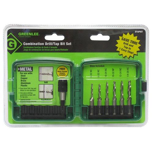 Main product image of 6 Piece M3-M10 Drill/Tap Set, Metric