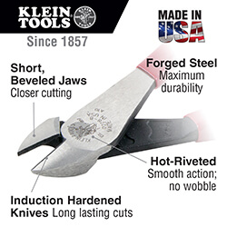 Main product image of 7" High-Leverage Diagonal-Cutting Pliers